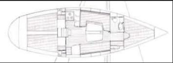 Yachtcharter Bavaria 1060 3cab layout