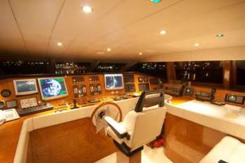 Yachtcharter Baglietto bridge