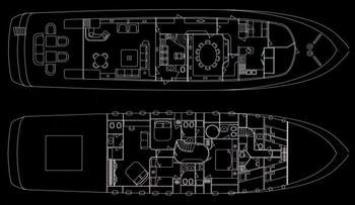 Yachtcharter Baglietto Layout