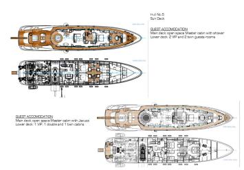 Yachtcharter layout isa 120