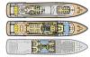 Yachtcharter Leopard 46 LISA IV    Layout