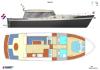 Yachtcharter Luna 44 layout 2