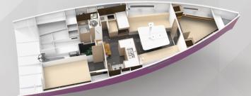 Yachtcharter rm1070layout