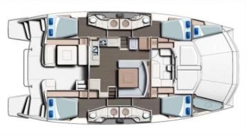 Yachtcharter L51PCMainDeck 4Cab2014