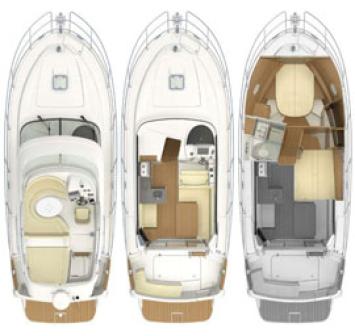 Yachtcharter Antares 36 layout