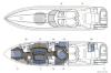 Yachtcharter predator 75 layout