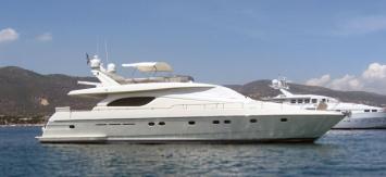 Yachtcharter ferreti 70