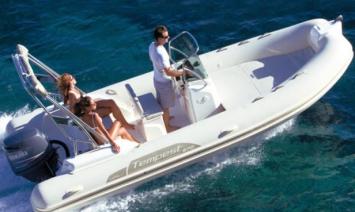 Yachtcharter tempest 570 above