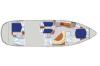 Yachtcharter pershing_46_layout