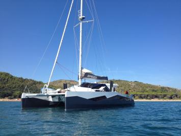 Yachtcharter diamante555 catamaran