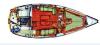 Yachtcharter balaton31 layout
