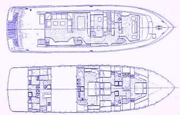 Yachtcharter bugari100 layout