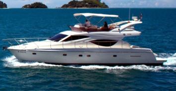 Yachtcharter ferretti 500 elite