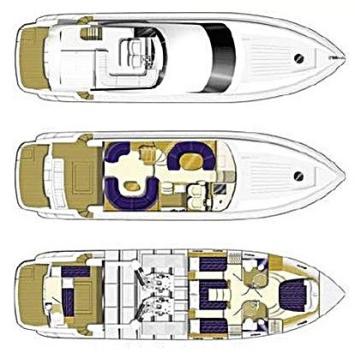 Yachtcharter 560 layout