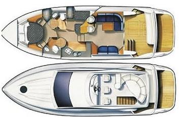 Yachtcharter phanton 43 layout