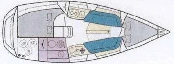 Yachtcharter 92 layout