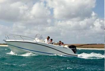 Yachtcharter Quicksilver 605 Open Seite