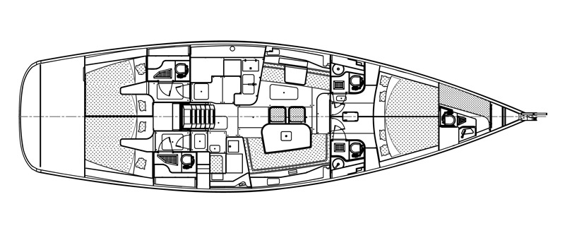 Elan 514 Impression (5Cab/5WC) Sketch