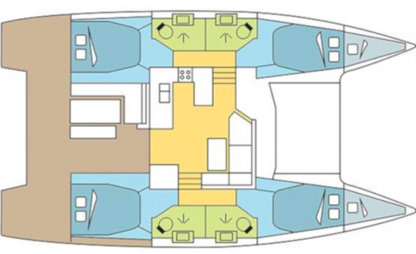 Astréa 42 (4+2cab) Sketch