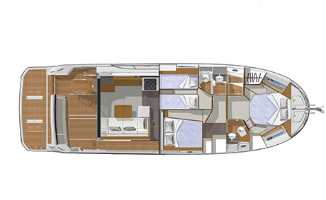 Swift Trawler 47 „Bandama“ als Charteryacht