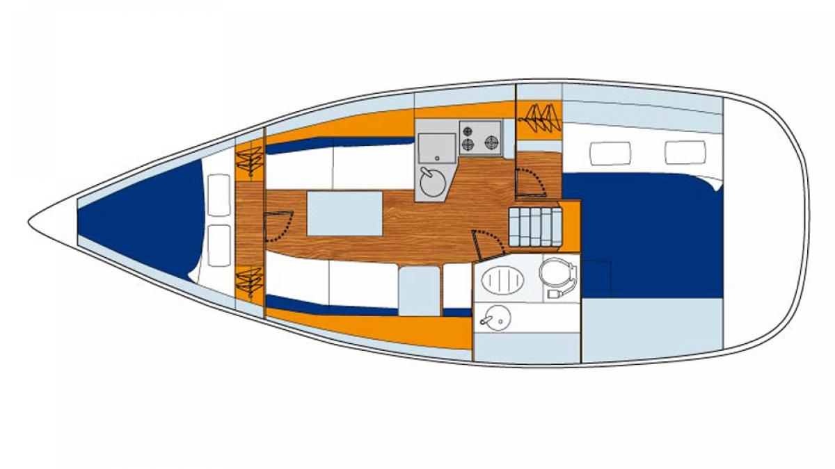 Sun Odyssey 33i Sketch