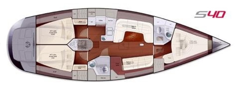 Salona 40 (3cab/2wc) Sketch