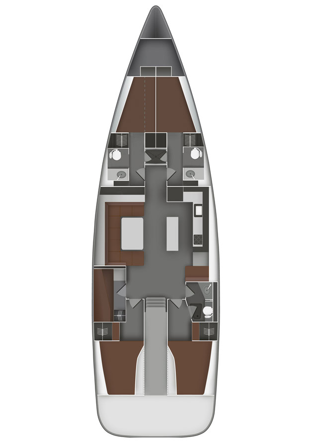 Bavaria Cruiser 55 Sketch