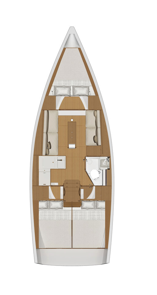 Dufour 360 GL Sketch