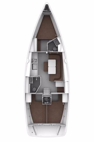 Bavaria Cruiser 41 (3 cab) Sketch