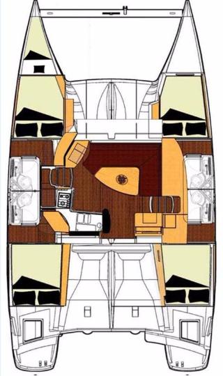 Lipari 41 (4 cab) Sketch