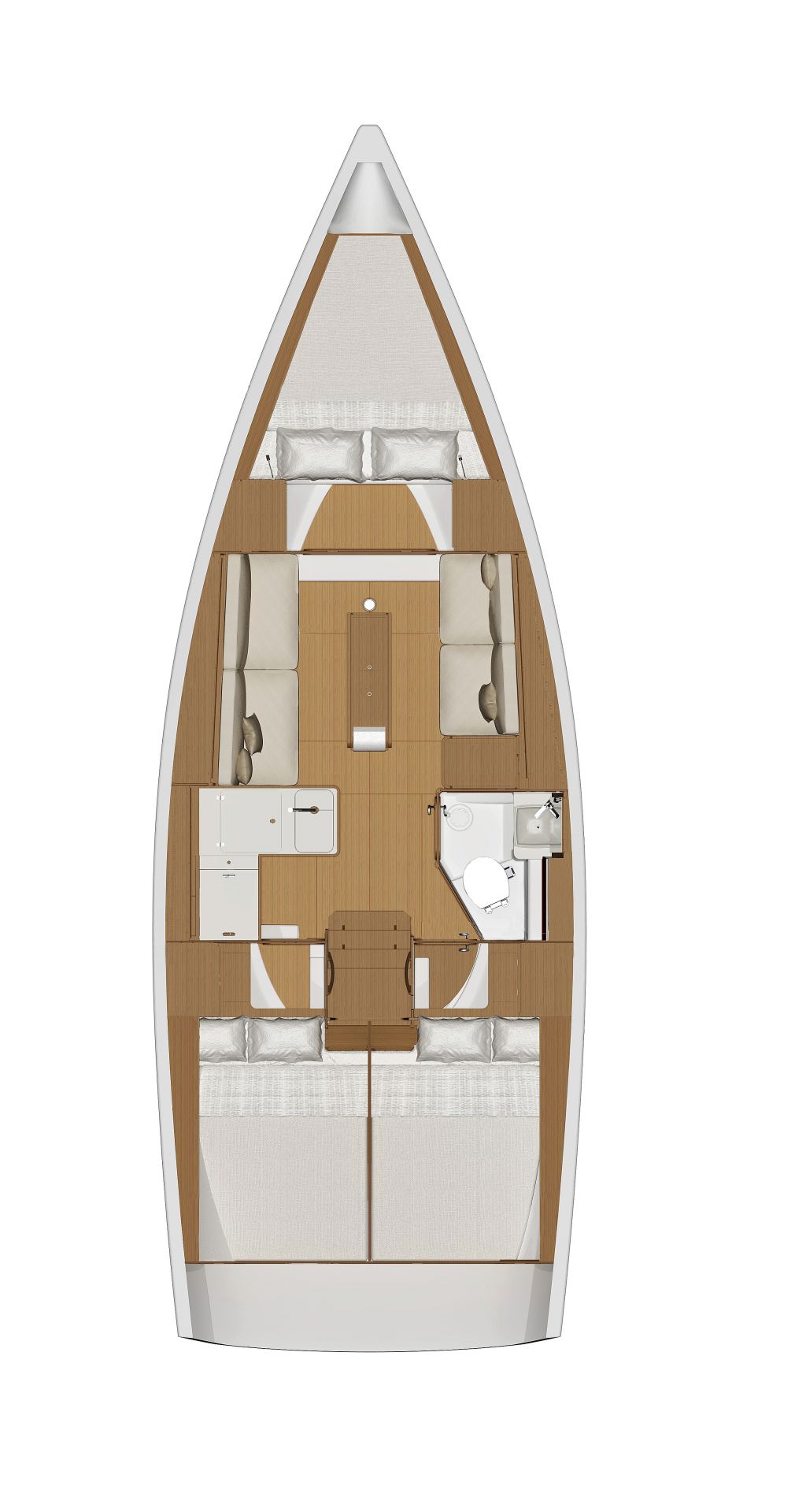 Dufour 360 GL Sketch