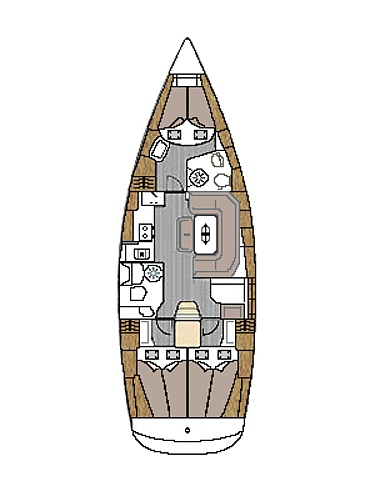 Bavaria 39 Cruiser Sketch
