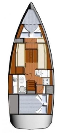 Sun Odyssey 30i Sketch
