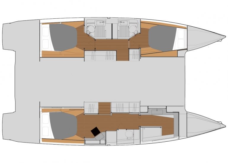 Astrea 42 „Neza“ als Charteryacht
