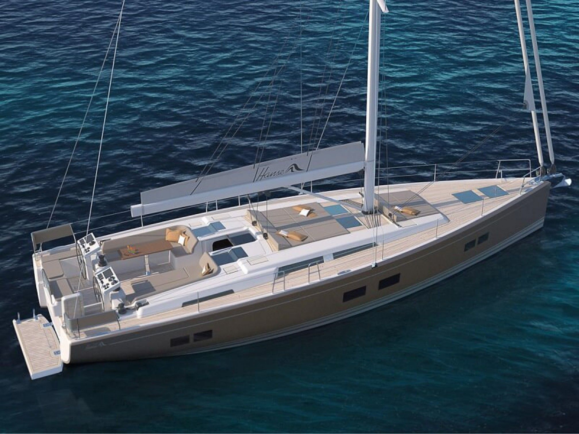 Hanse 548  Top image