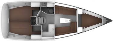 Bavaria 34 Cruiser (3 cab) Sketch