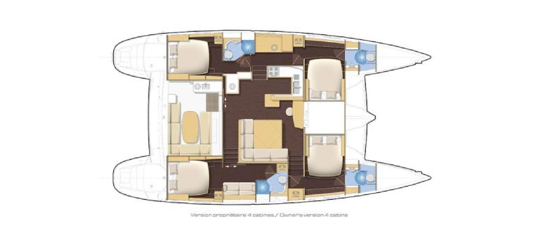 Lagoon 500 „Lagoon 500 09“ als Charteryacht