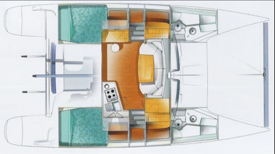 Mahe 36 Evolution (3Cab/1WC) „PATCHANKA“ als Charteryacht