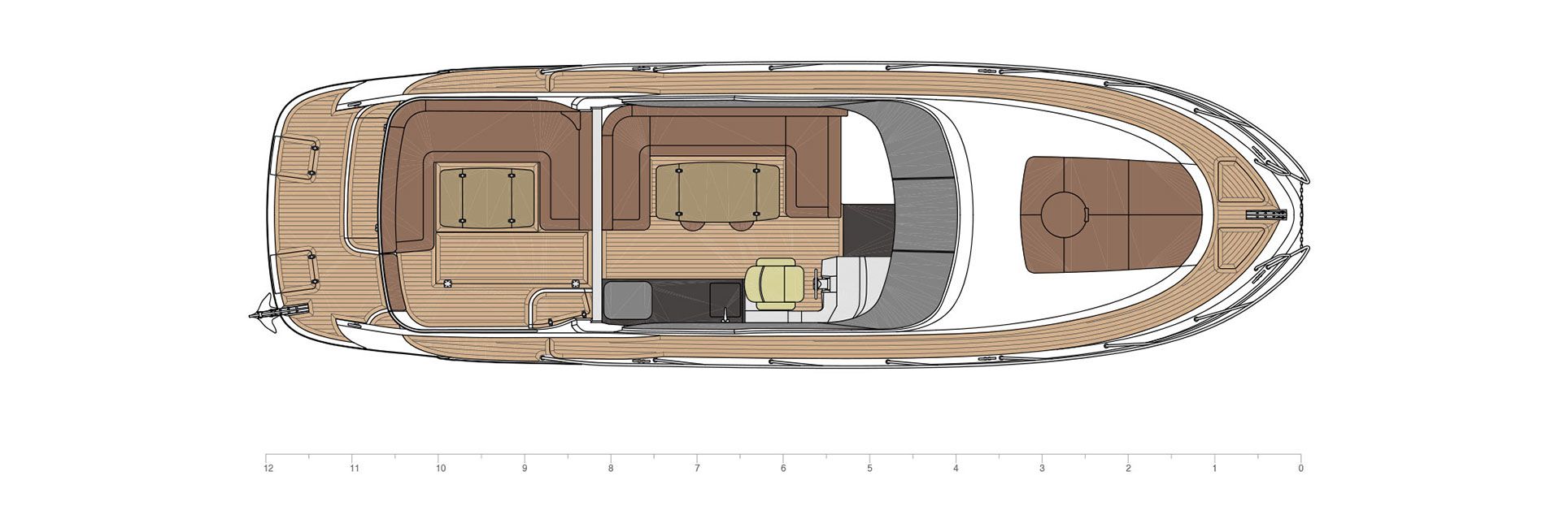 Marex 375 „North star“ als Charteryacht
