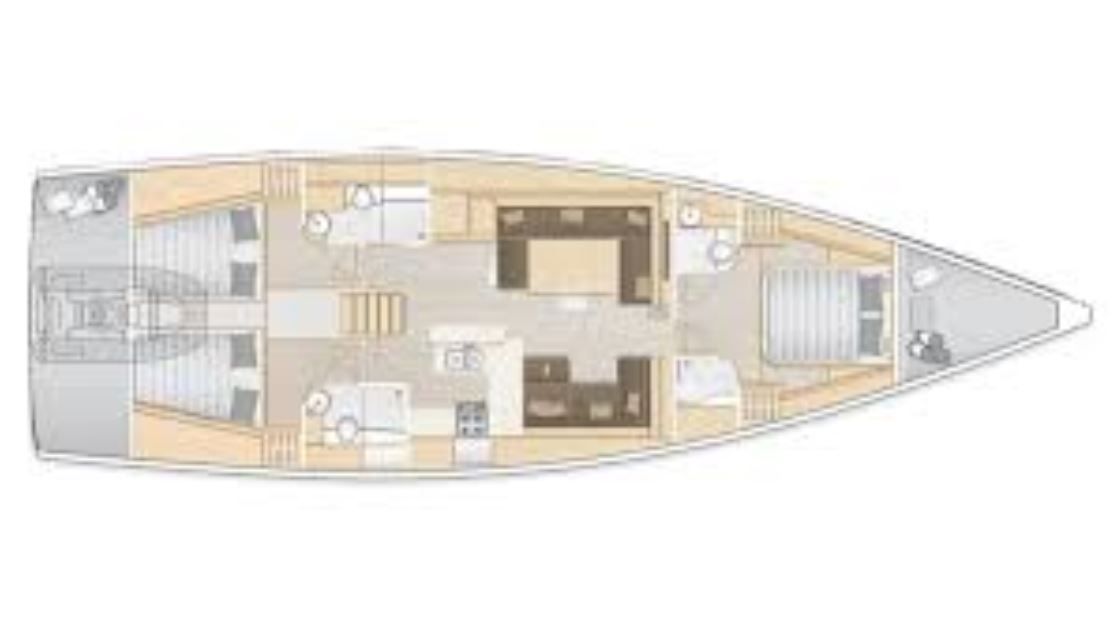 Hanse 588 „Joanna“ als Charteryacht