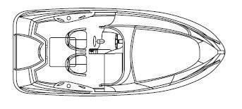 Quicksilver 555 Commander WA – Grundriss 1 Kabinen