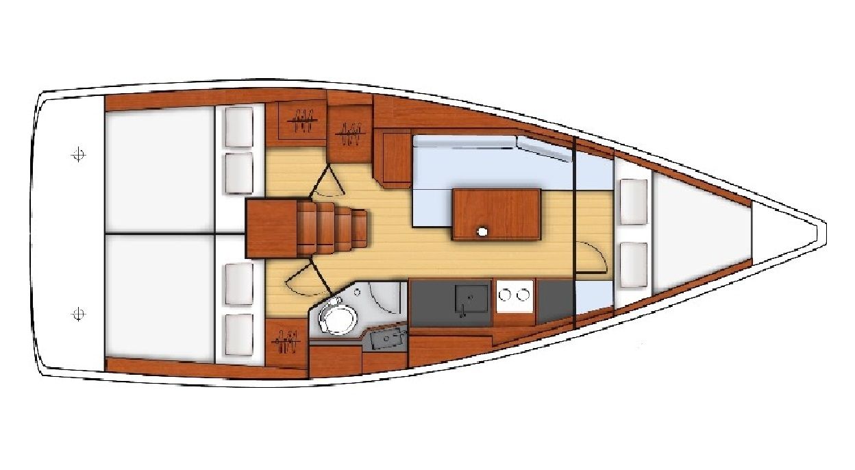 Oceanis 35 Sketch