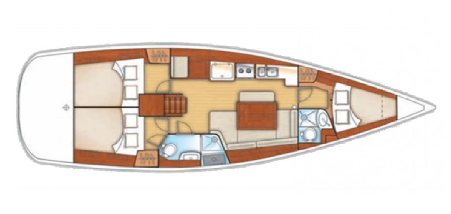 Oceanis 40 Sketch