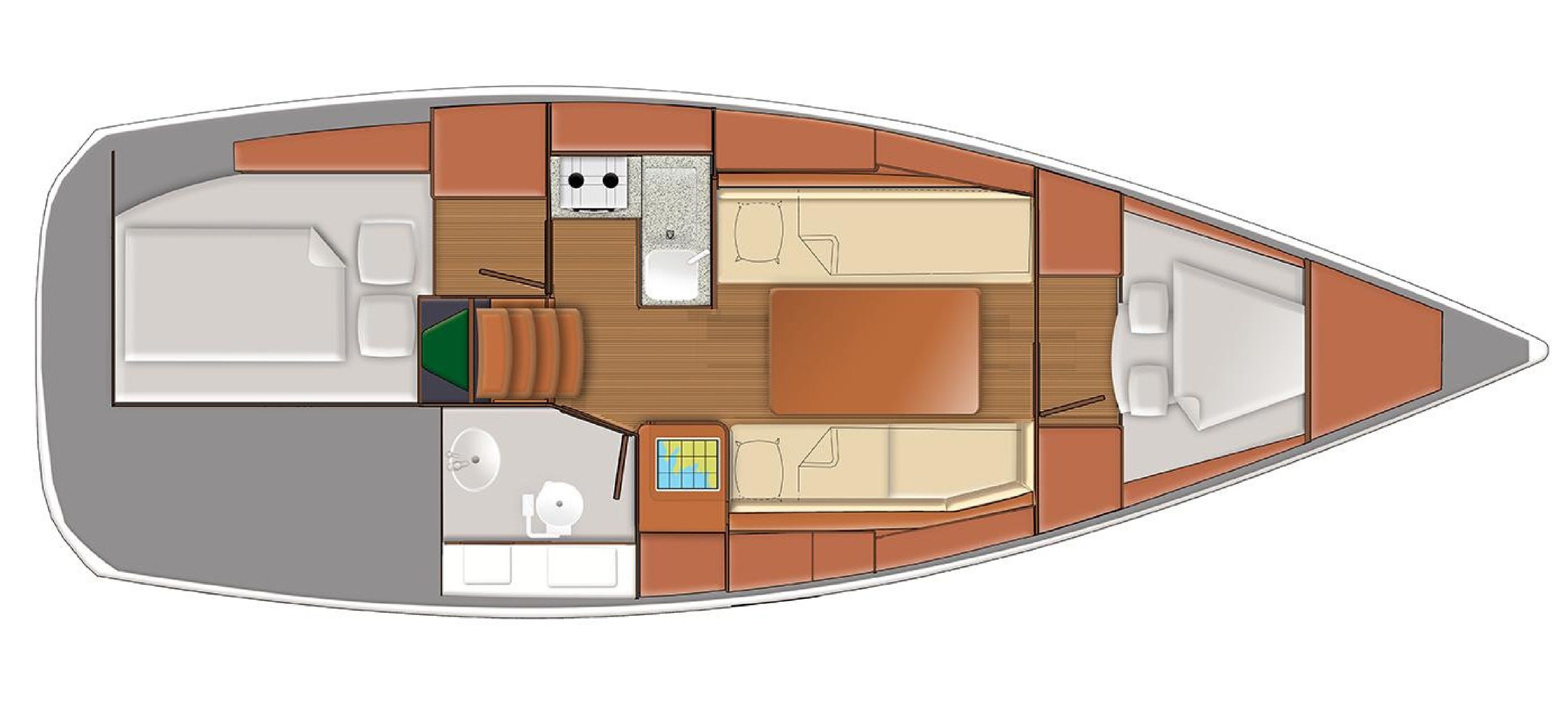 Sun Odyssey 319 Sketch