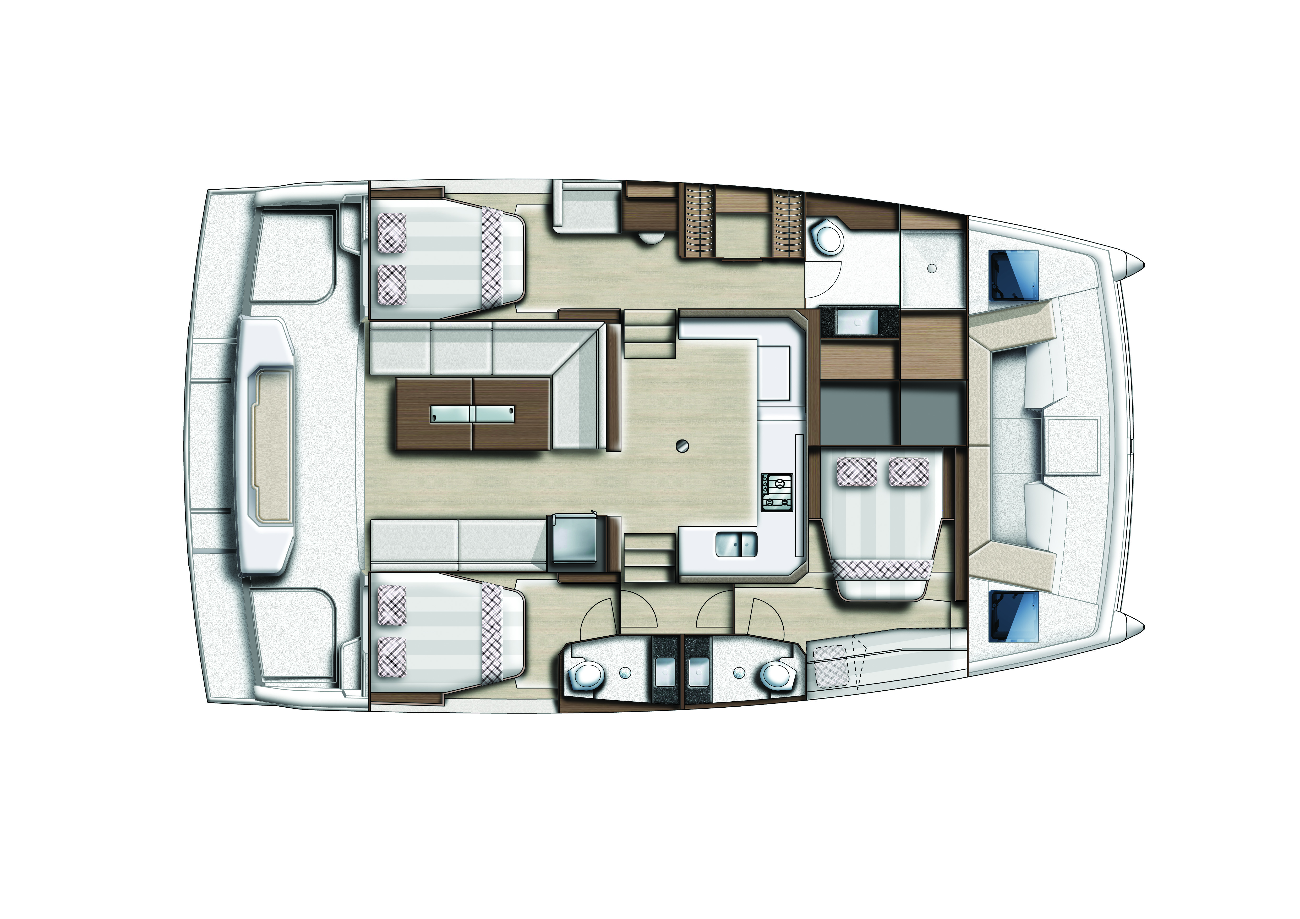 Bali Catspace OV „Dolce far niente“ als Charteryacht