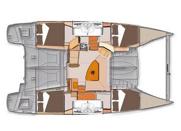 Isla 40 (4+1cab/4wc) Sketch