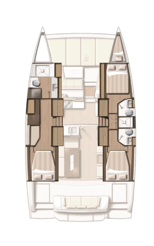 Bali 4.0 OW „Dorothea“ als Charteryacht