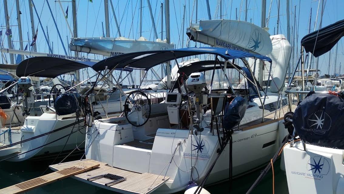 Sun Odyssey 419 Tumbleweed, Foto 3
