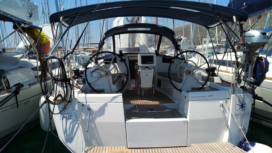 Sun Odyssey 419 Tumbleweed, Foto 4