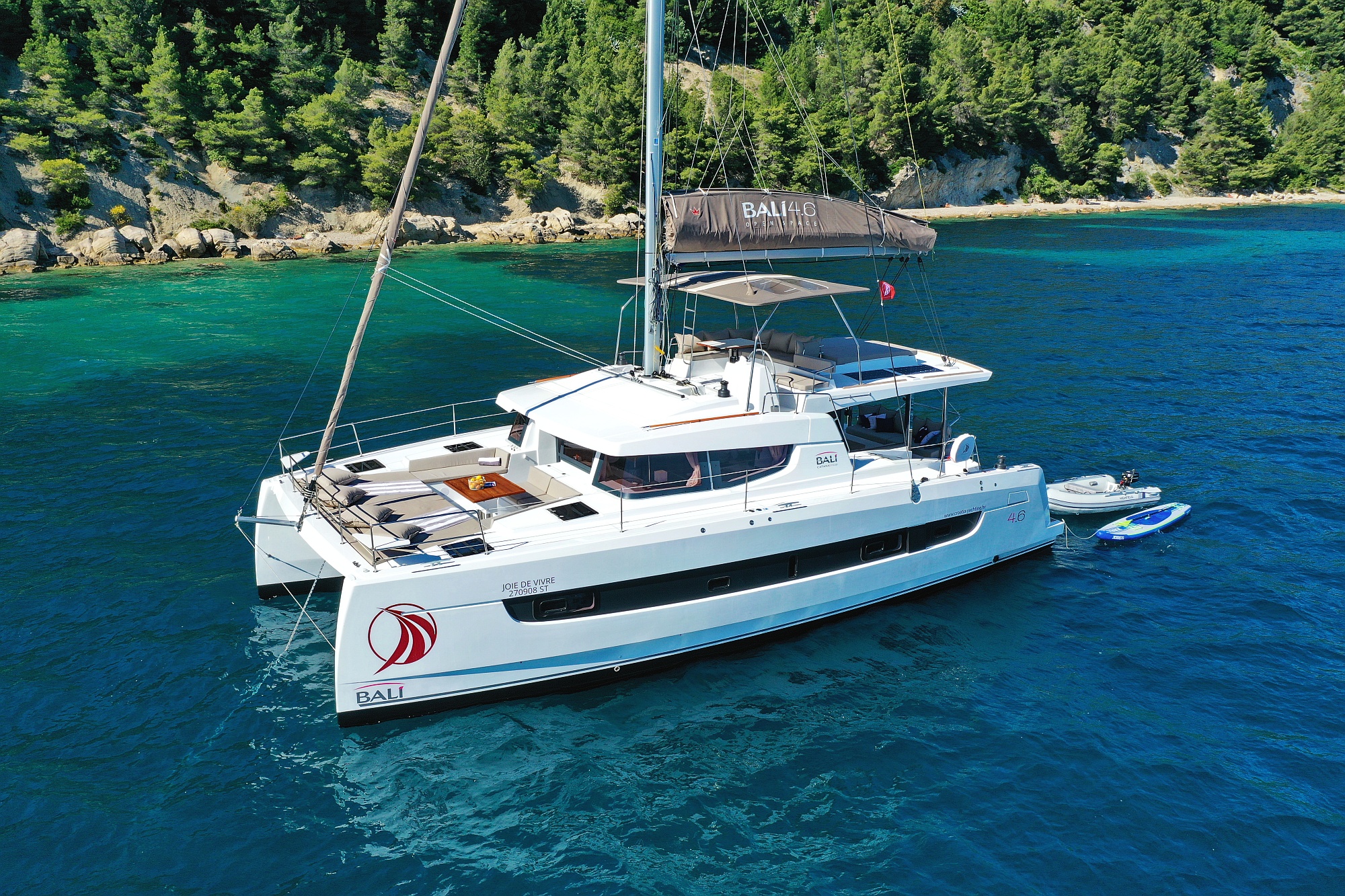 Bali 4.6 „Joie de vivre“ als Charteryacht